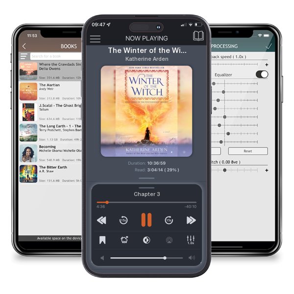 Download fo free audiobook The Winter of the Witch by Katherine Arden and listen anywhere on your iOS devices in the ListenBook app.