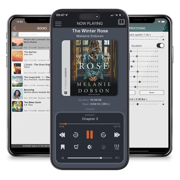 Download fo free audiobook The Winter Rose by Melanie Dobson and listen anywhere on your iOS devices in the ListenBook app.