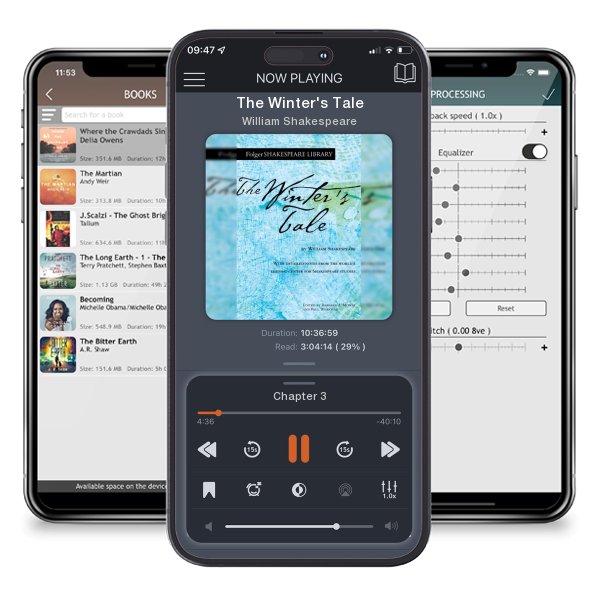 Download fo free audiobook The Winter's Tale by William Shakespeare and listen anywhere on your iOS devices in the ListenBook app.