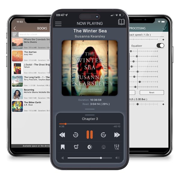Download fo free audiobook The Winter Sea by Susanna Kearsley and listen anywhere on your iOS devices in the ListenBook app.