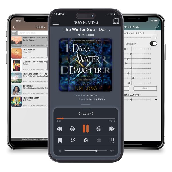 Download fo free audiobook The Winter Sea - Dark Water Daughter by H. M. Long and listen anywhere on your iOS devices in the ListenBook app.
