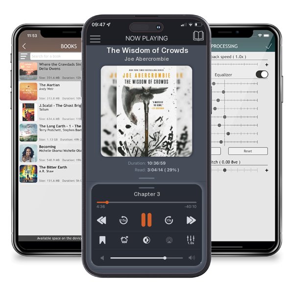 Download fo free audiobook The Wisdom of Crowds by Joe Abercrombie and listen anywhere on your iOS devices in the ListenBook app.