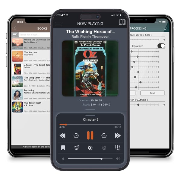 Download fo free audiobook The Wishing Horse of Oz by Ruth Plumly Thompson and listen anywhere on your iOS devices in the ListenBook app.