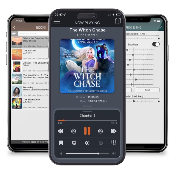Download fo free audiobook The Witch Chase by Ginna Moran and listen anywhere on your iOS devices in the ListenBook app.