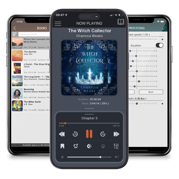 Download fo free audiobook The Witch Collector by Charissa Weaks and listen anywhere on your iOS devices in the ListenBook app.