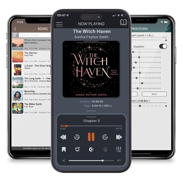 Download fo free audiobook The Witch Haven by Sasha Peyton Smith and listen anywhere on your iOS devices in the ListenBook app.