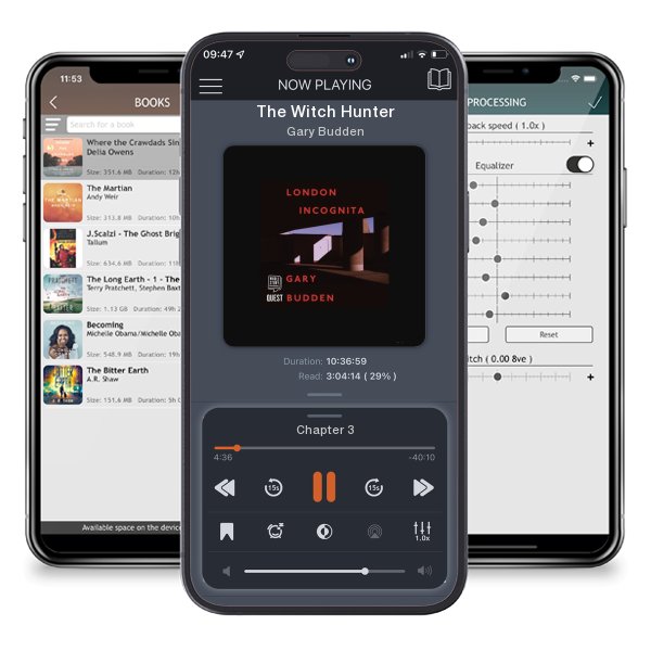 Download fo free audiobook The Witch Hunter by Gary Budden and listen anywhere on your iOS devices in the ListenBook app.
