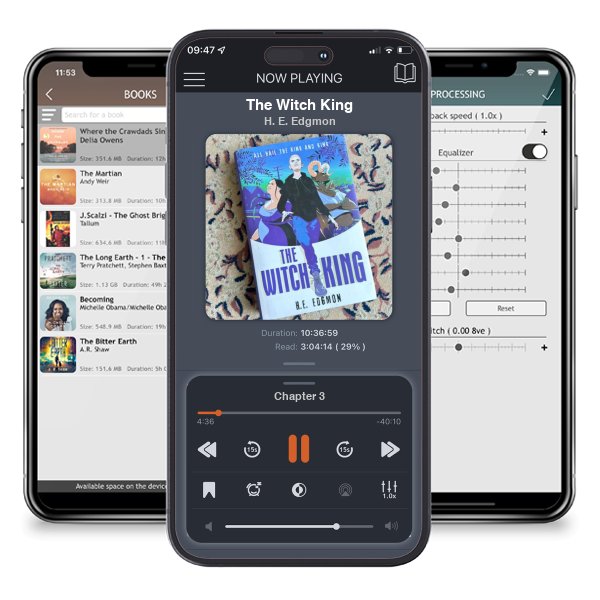 Download fo free audiobook The Witch King by H. E. Edgmon and listen anywhere on your iOS devices in the ListenBook app.