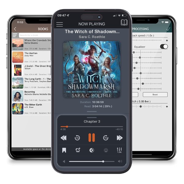 Download fo free audiobook The Witch of Shadowmarsh by Sara C. Roethle and listen anywhere on your iOS devices in the ListenBook app.