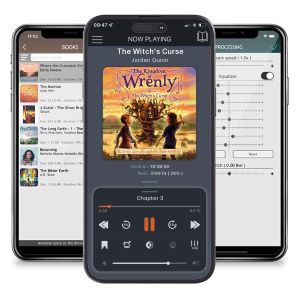 Download fo free audiobook The Witch's Curse by Jordan Quinn and listen anywhere on your iOS devices in the ListenBook app.
