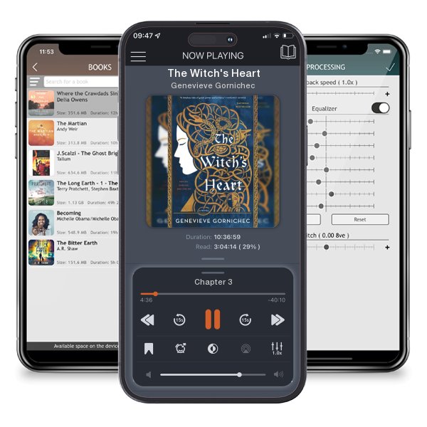Download fo free audiobook The Witch's Heart by Genevieve Gornichec and listen anywhere on your iOS devices in the ListenBook app.