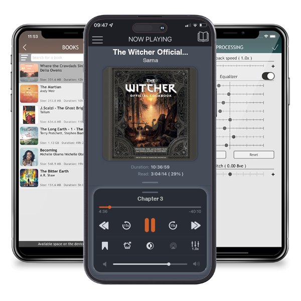 Download fo free audiobook The Witcher Official Cookbook by Sarna and listen anywhere on your iOS devices in the ListenBook app.