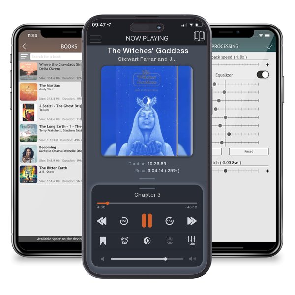 Download fo free audiobook The Witches' Goddess by Stewart Farrar and Janet Farrar and listen anywhere on your iOS devices in the ListenBook app.