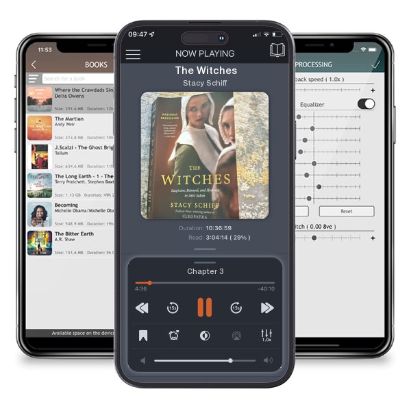 Download fo free audiobook The Witches by Stacy Schiff and listen anywhere on your iOS devices in the ListenBook app.