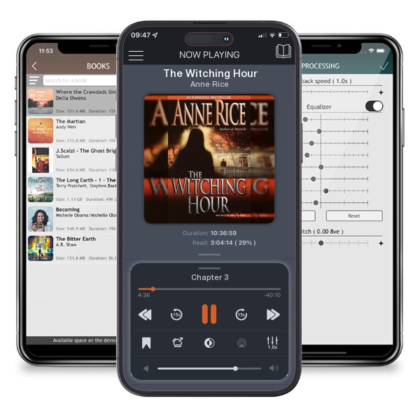Download fo free audiobook The Witching Hour by Anne Rice and listen anywhere on your iOS devices in the ListenBook app.