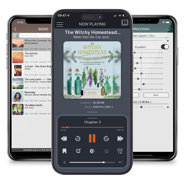 Download fo free audiobook The Witchy Homestead: Spells, Rituals, and Remedies for... by Nikki Van De Car and Zoë Ingram and listen anywhere on your iOS devices in the ListenBook app.