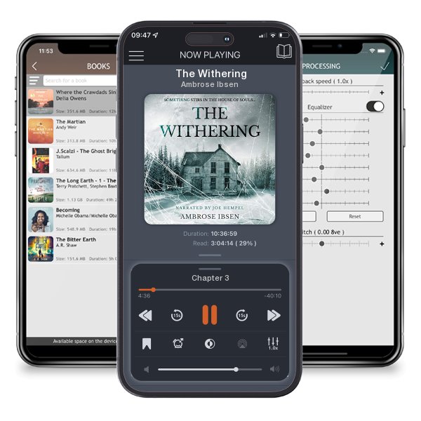 Download fo free audiobook The Withering by Ambrose Ibsen and listen anywhere on your iOS devices in the ListenBook app.