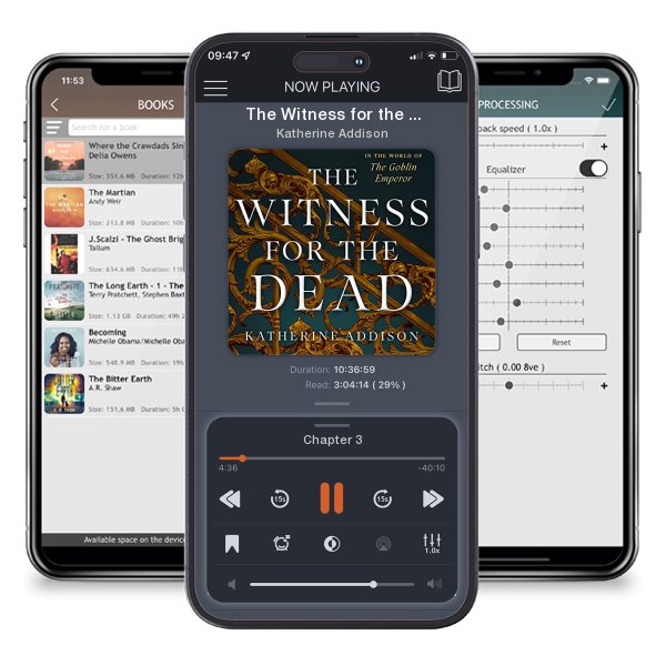 Download fo free audiobook The Witness for the Dead by Katherine Addison and listen anywhere on your iOS devices in the ListenBook app.