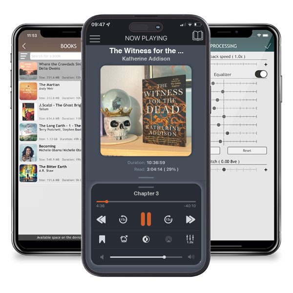 Download fo free audiobook The Witness for the Dead by Katherine Addison and listen anywhere on your iOS devices in the ListenBook app.