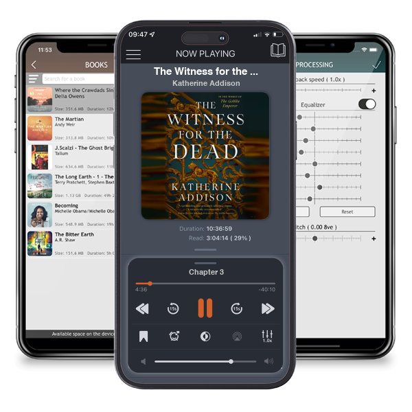 Download fo free audiobook The Witness for the Dead (The Cemeteries of Amalo, #1) by Katherine Addison and listen anywhere on your iOS devices in the ListenBook app.