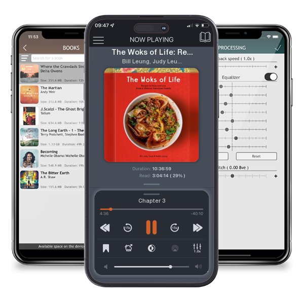 Download fo free audiobook The Woks of Life: Recipes to Know and Love from a Chinese... by Bill Leung, Judy Leung,  et al. and listen anywhere on your iOS devices in the ListenBook app.