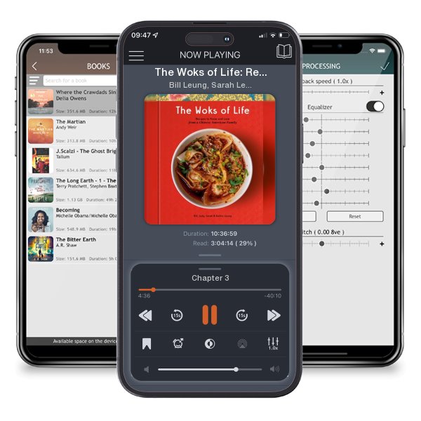 Download fo free audiobook The Woks of Life: Recipes to Know and Love from a Chinese... by Bill Leung, Sarah Leung, et al. and listen anywhere on your iOS devices in the ListenBook app.
