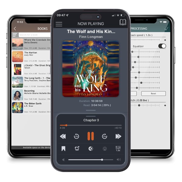 Download fo free audiobook The Wolf and His King by Finn Longman and listen anywhere on your iOS devices in the ListenBook app.