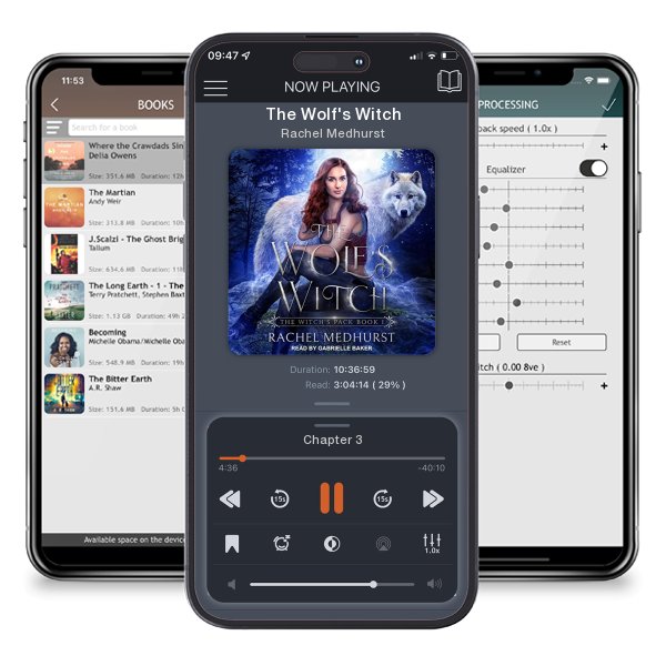 Download fo free audiobook The Wolf's Witch by Rachel Medhurst and listen anywhere on your iOS devices in the ListenBook app.