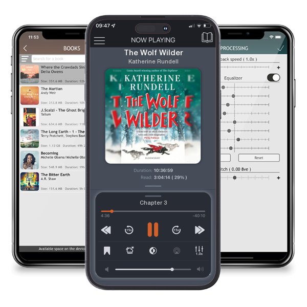 Download fo free audiobook The Wolf Wilder by Katherine Rundell and listen anywhere on your iOS devices in the ListenBook app.