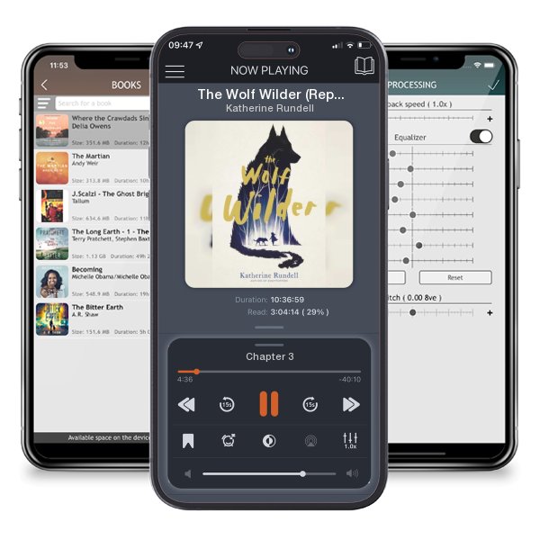 Download fo free audiobook The Wolf Wilder (Reprint) by Katherine Rundell and listen anywhere on your iOS devices in the ListenBook app.