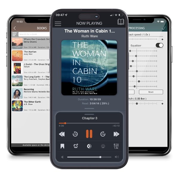 Download fo free audiobook The Woman in Cabin 10 (Lo Blacklock, #1) by Ruth Ware and listen anywhere on your iOS devices in the ListenBook app.