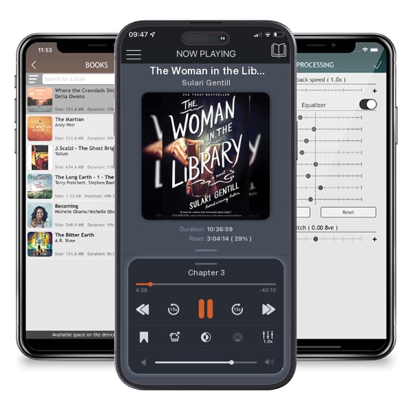Download fo free audiobook The Woman in the Library by Sulari Gentill and listen anywhere on your iOS devices in the ListenBook app.