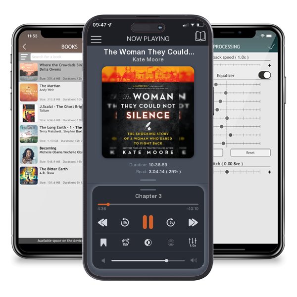 Download fo free audiobook The Woman They Could Not Silence: The Shocking Story of a... by Kate Moore and listen anywhere on your iOS devices in the ListenBook app.
