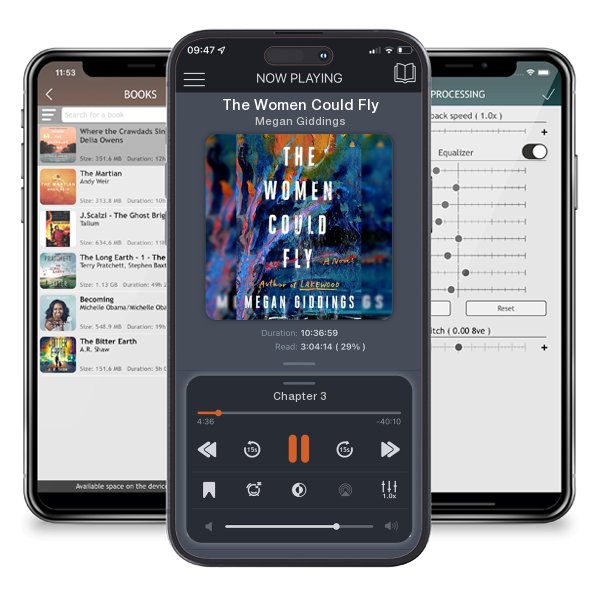 Download fo free audiobook The Women Could Fly by Megan Giddings and listen anywhere on your iOS devices in the ListenBook app.