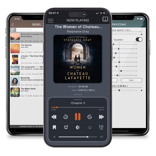 Download fo free audiobook The Women of Chateau Lafayette by Stephanie Dray and listen anywhere on your iOS devices in the ListenBook app.