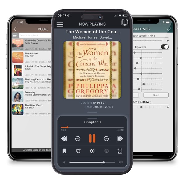Download fo free audiobook The Women of the Cousins' War: The Duchess, the Queen, and... by Michael Jones, David Baldwin, et al. and listen anywhere on your iOS devices in the ListenBook app.