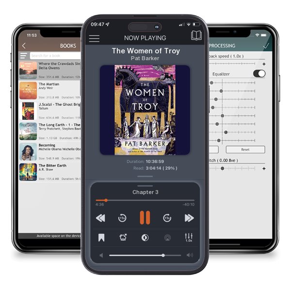 Download fo free audiobook The Women of Troy by Pat Barker and listen anywhere on your iOS devices in the ListenBook app.