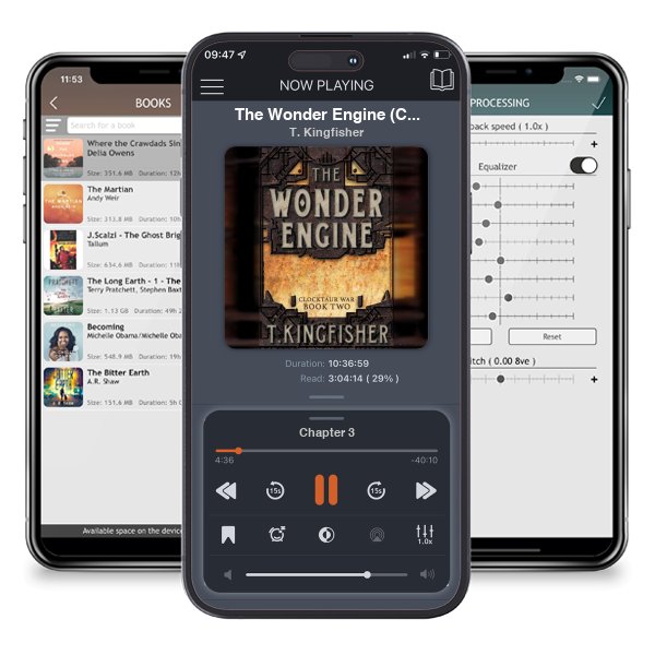 Download fo free audiobook The Wonder Engine (Clocktaur War) by T. Kingfisher and listen anywhere on your iOS devices in the ListenBook app.