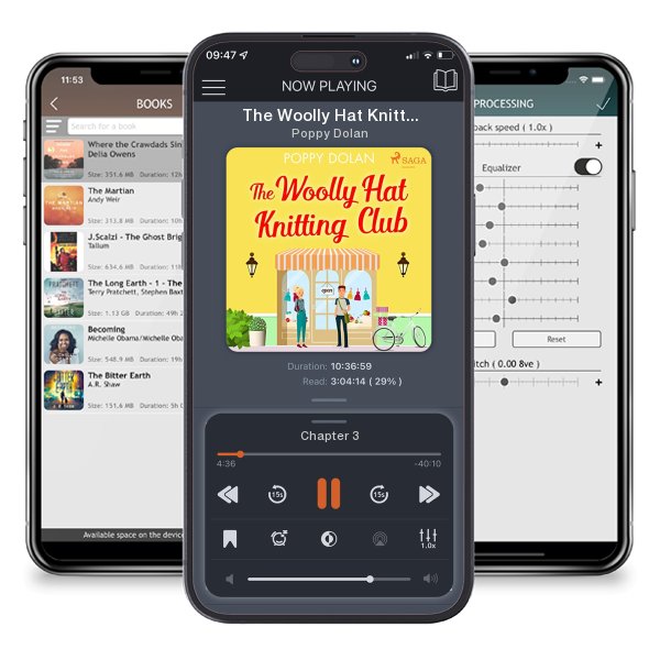 Download fo free audiobook The Woolly Hat Knitting Club by Poppy Dolan and listen anywhere on your iOS devices in the ListenBook app.