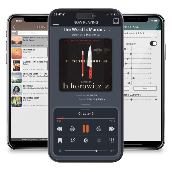 Download fo free audiobook The Word Is Murder: A British Mystery by Anthony Horowitz and listen anywhere on your iOS devices in the ListenBook app.