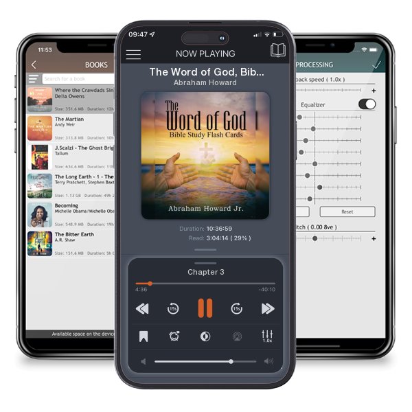 Download fo free audiobook The Word of God, Bible Study Flash Cards by Abraham Howard and listen anywhere on your iOS devices in the ListenBook app.