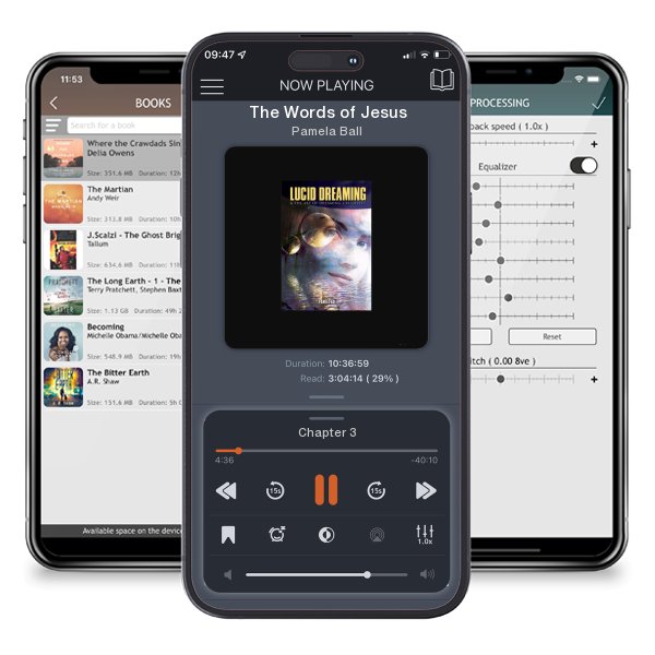 Download fo free audiobook The Words of Jesus by Pamela Ball and listen anywhere on your iOS devices in the ListenBook app.