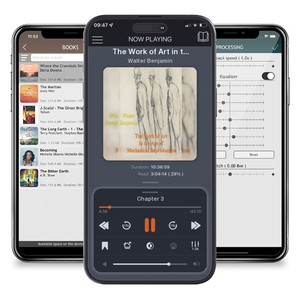 Download fo free audiobook The Work of Art in the Age of Mechanical Reproduction by Walter Benjamin and listen anywhere on your iOS devices in the ListenBook app.