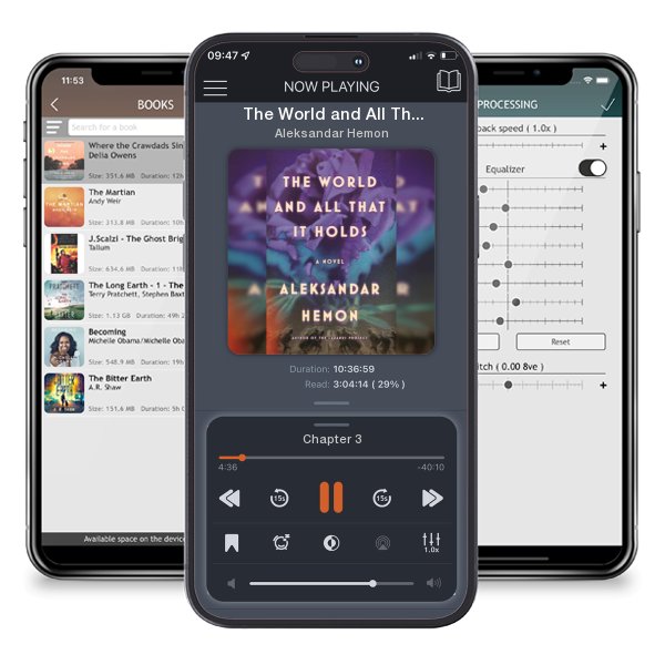 Download fo free audiobook The World and All That It Holds by Aleksandar Hemon and listen anywhere on your iOS devices in the ListenBook app.