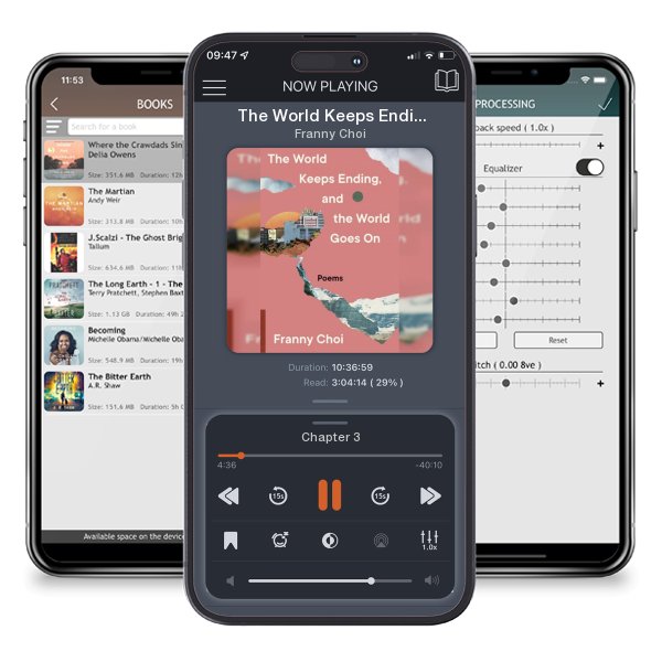 Download fo free audiobook The World Keeps Ending, and the World Goes on by Franny Choi and listen anywhere on your iOS devices in the ListenBook app.