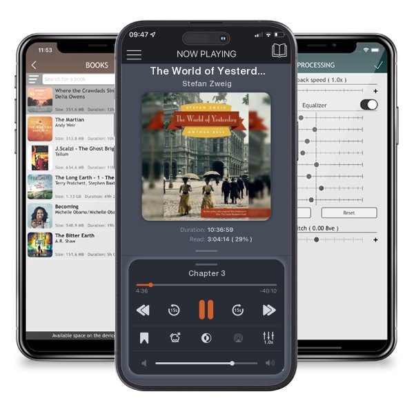 Download fo free audiobook The World of Yesterday by Stefan Zweig and listen anywhere on your iOS devices in the ListenBook app.