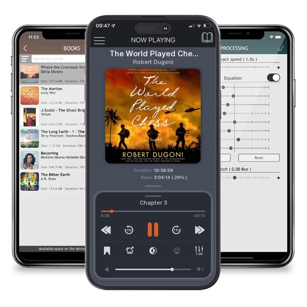 Download fo free audiobook The World Played Chess by Robert Dugoni and listen anywhere on your iOS devices in the ListenBook app.
