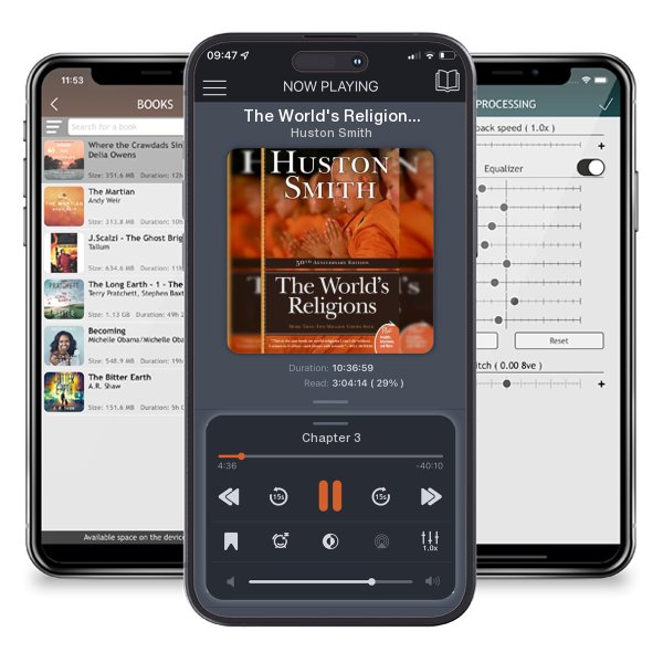 Download fo free audiobook The World's Religions by Huston Smith and listen anywhere on your iOS devices in the ListenBook app.