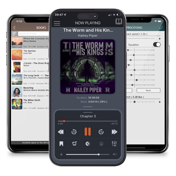 Download fo free audiobook The Worm and His Kings by Hailey Piper and listen anywhere on your iOS devices in the ListenBook app.