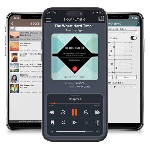 Download fo free audiobook The Worst Hard Time: The Untold Story of Those Who Survived the Great American Dust Bowl by Timothy Egan and listen anywhere on your iOS devices in the ListenBook app.